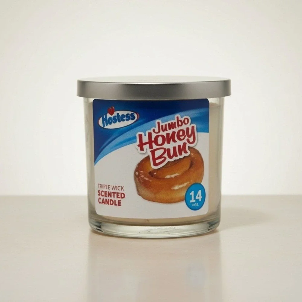 Hostess‎ Jumbo Honey Buns - Soft Glazed Pastry Snack - 14 oz - Fresh